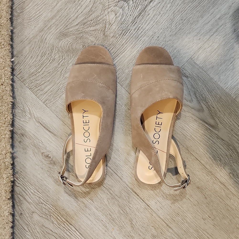 NWOB SOLE SOCIETY SANDALS SIZE 7